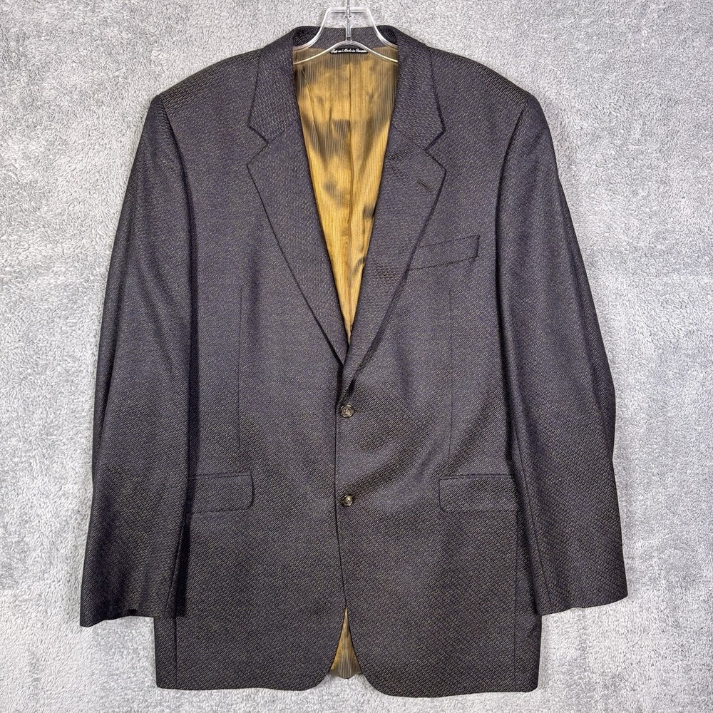 Jack Victor Blazer Men's 44XL Lucawood‎ SPJ Sport Coat 2 Button Suit Jacket